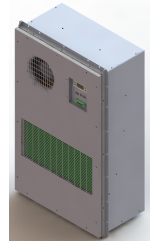 Hybrid Combine Unit of Air Conditioner 1500W with Heat Exchanger 80 W/K