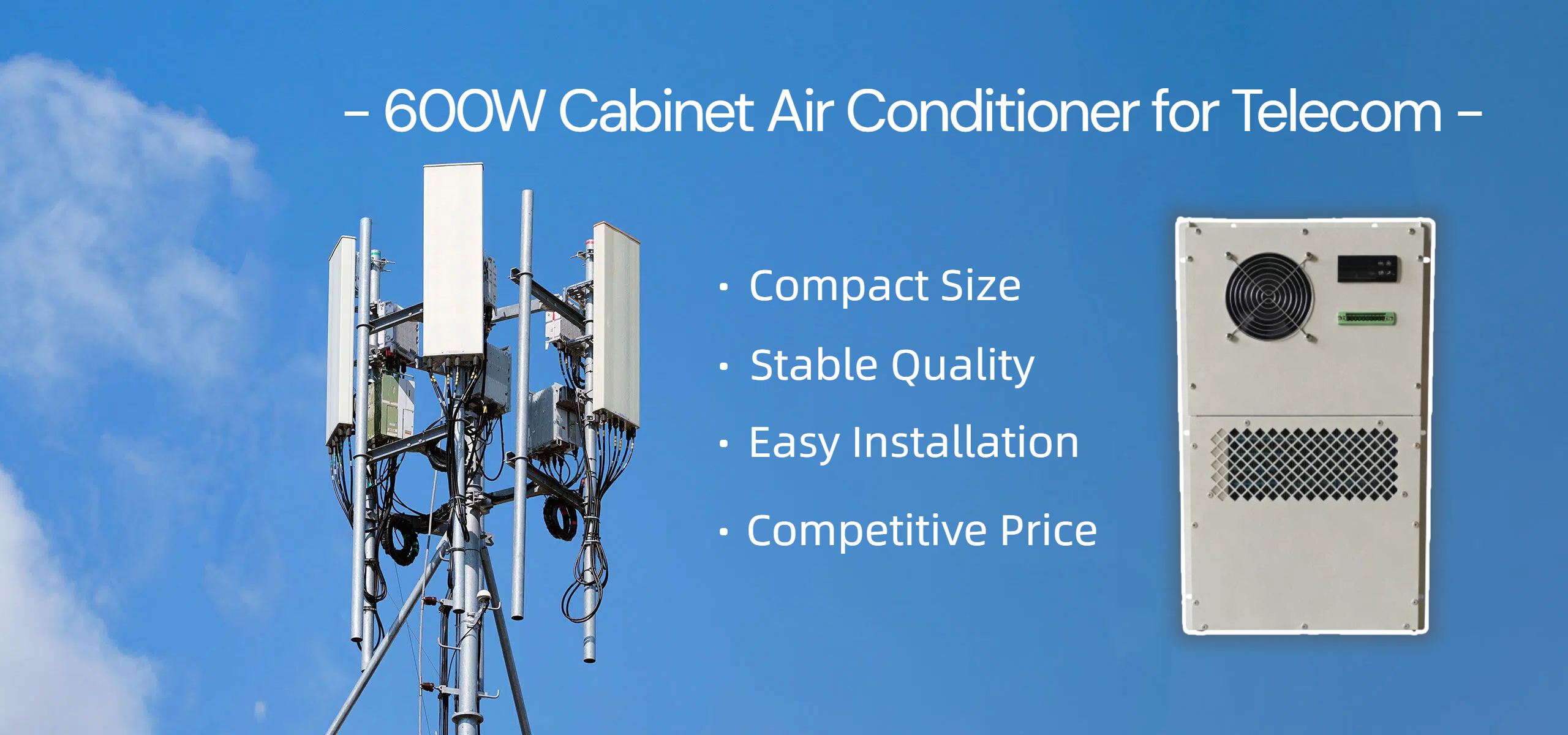 600W Cabinet Air Conditioner for Telecom – Your Cost-Effective Choice
